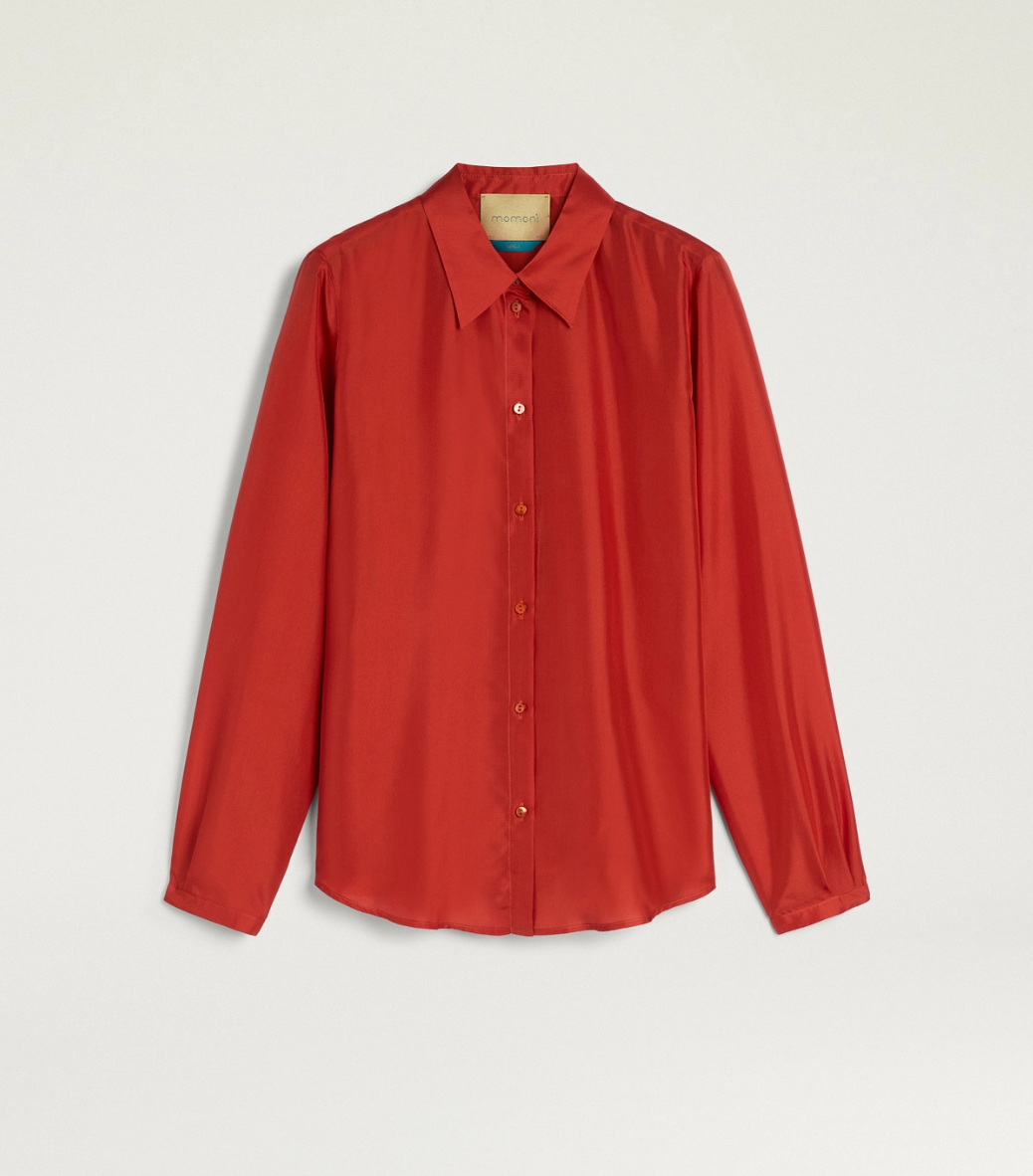 Chemisier Alicia Terre de Sienne - Momoni