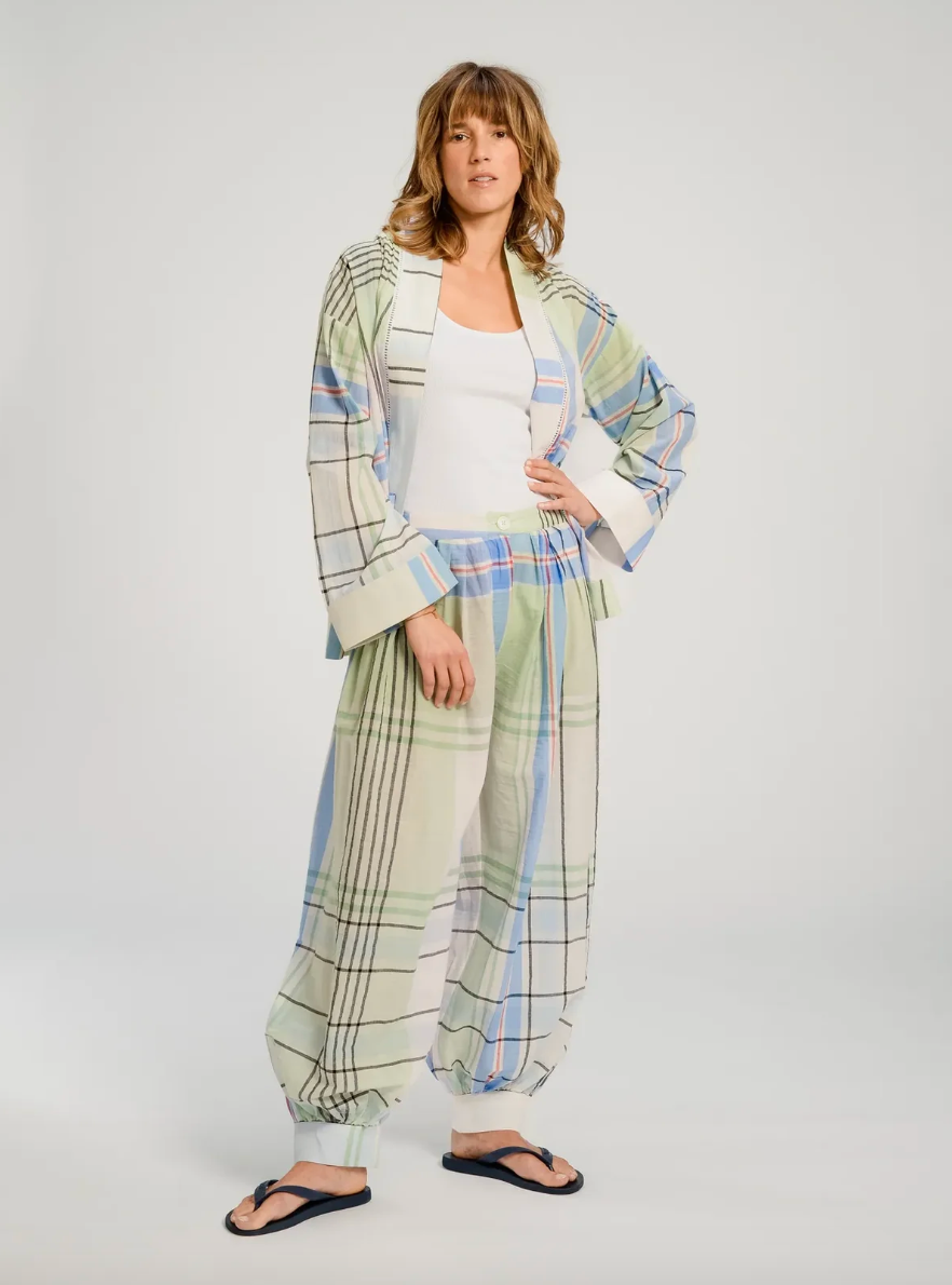 Kimono à carreaux Hokkaido - V de Vinster