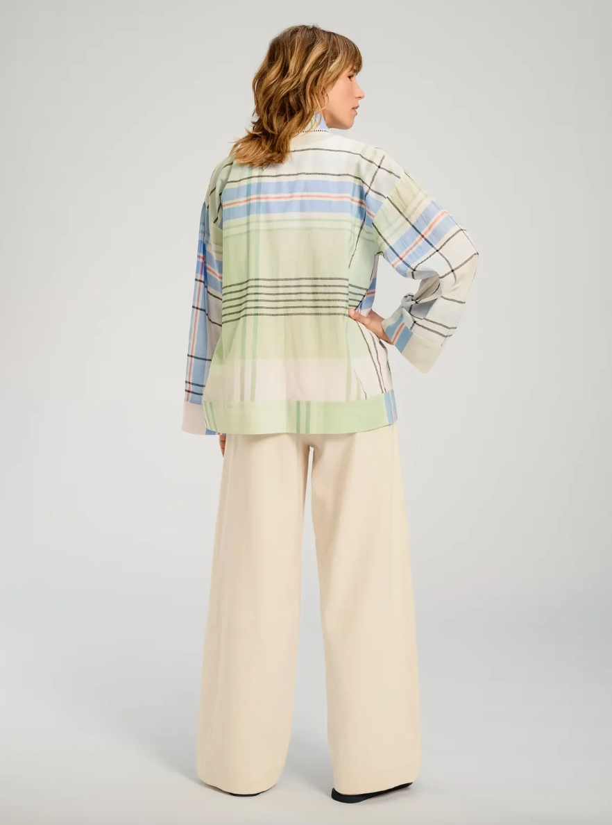 Kimono à carreaux Hokkaido - V de Vinster