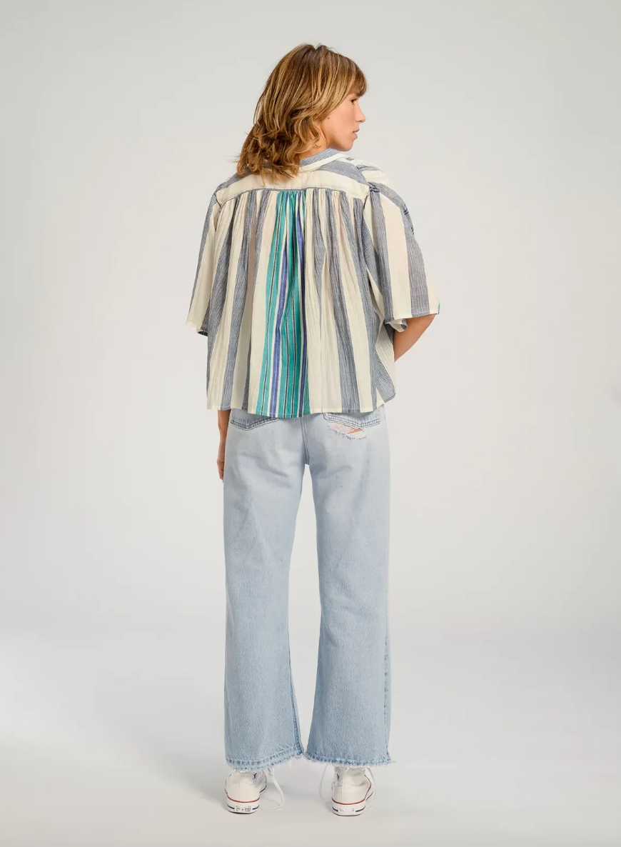 Blouse à carreaux Sakai - V de Vinster