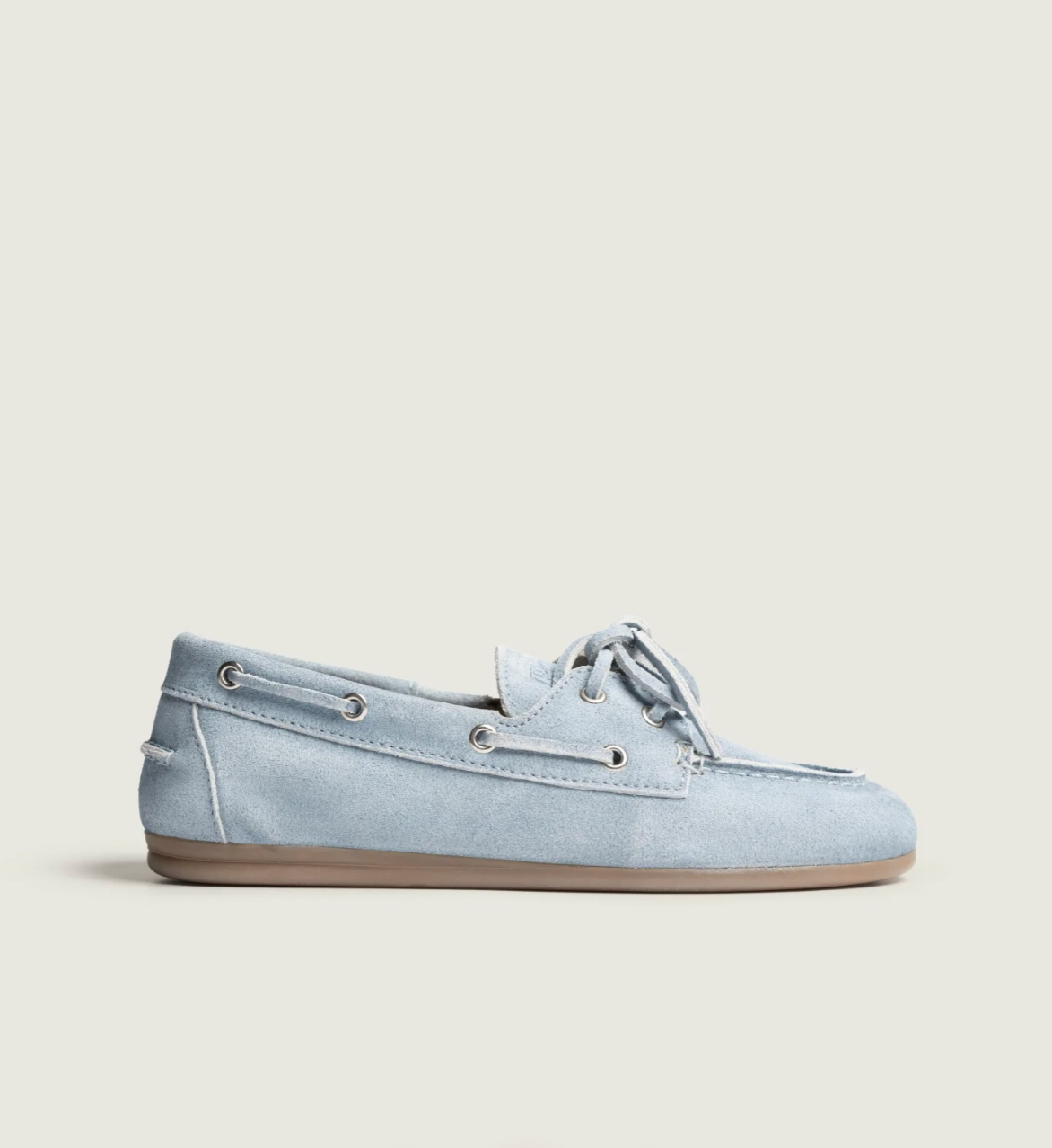 Boat Loafer Brushed Suede Blue Lagoon - Posa