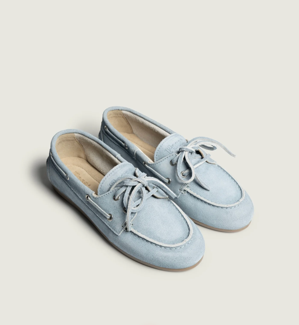 Boat Loafer Brushed Suede Blue Lagoon - Posa