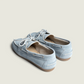 Boat Loafer Brushed Suede Blue Lagoon - Posa