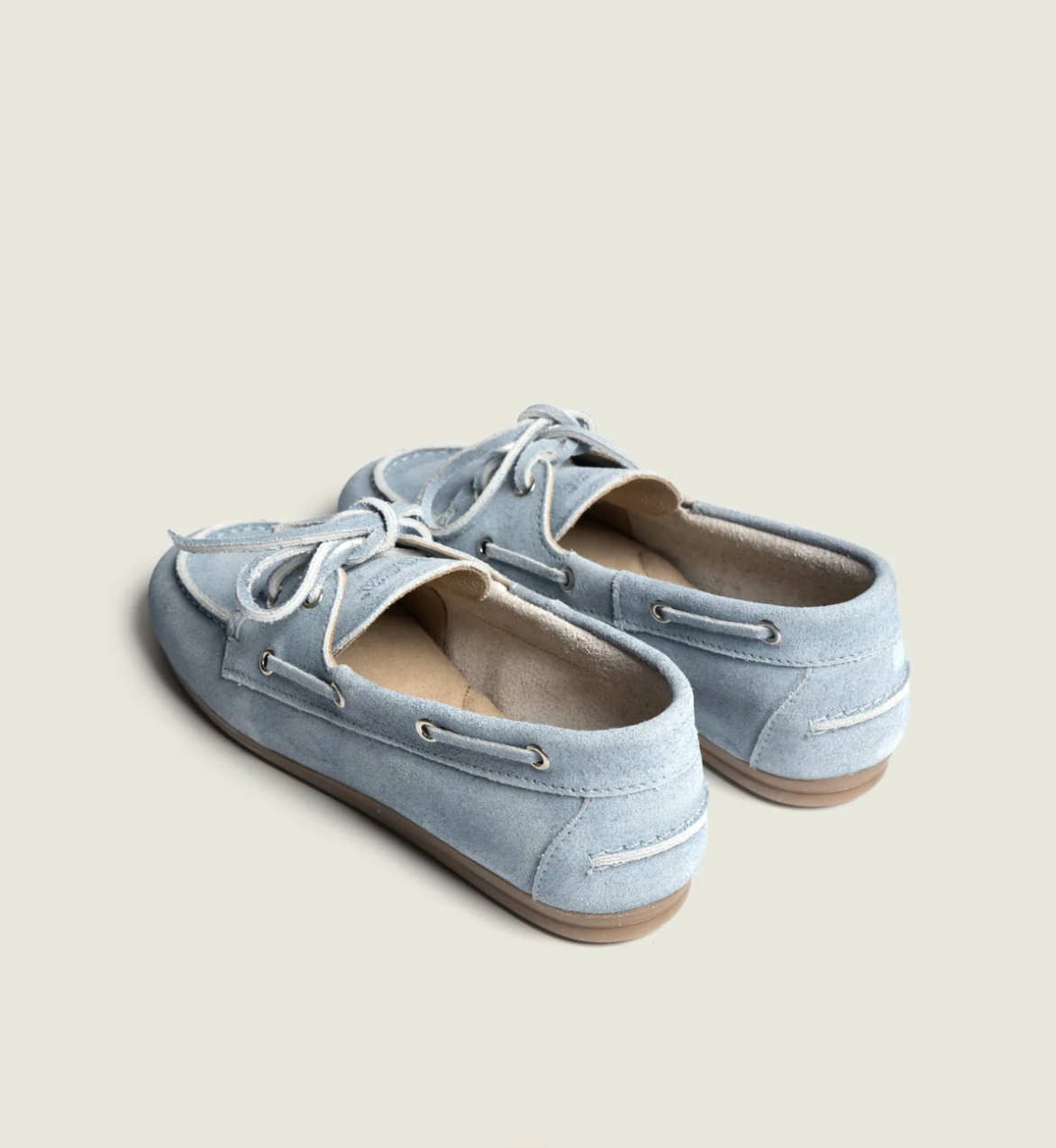 Boat Loafer Brushed Suede Blue Lagoon - Posa