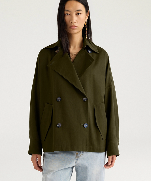 Manteau Jemez Vert Militaire - Momoni