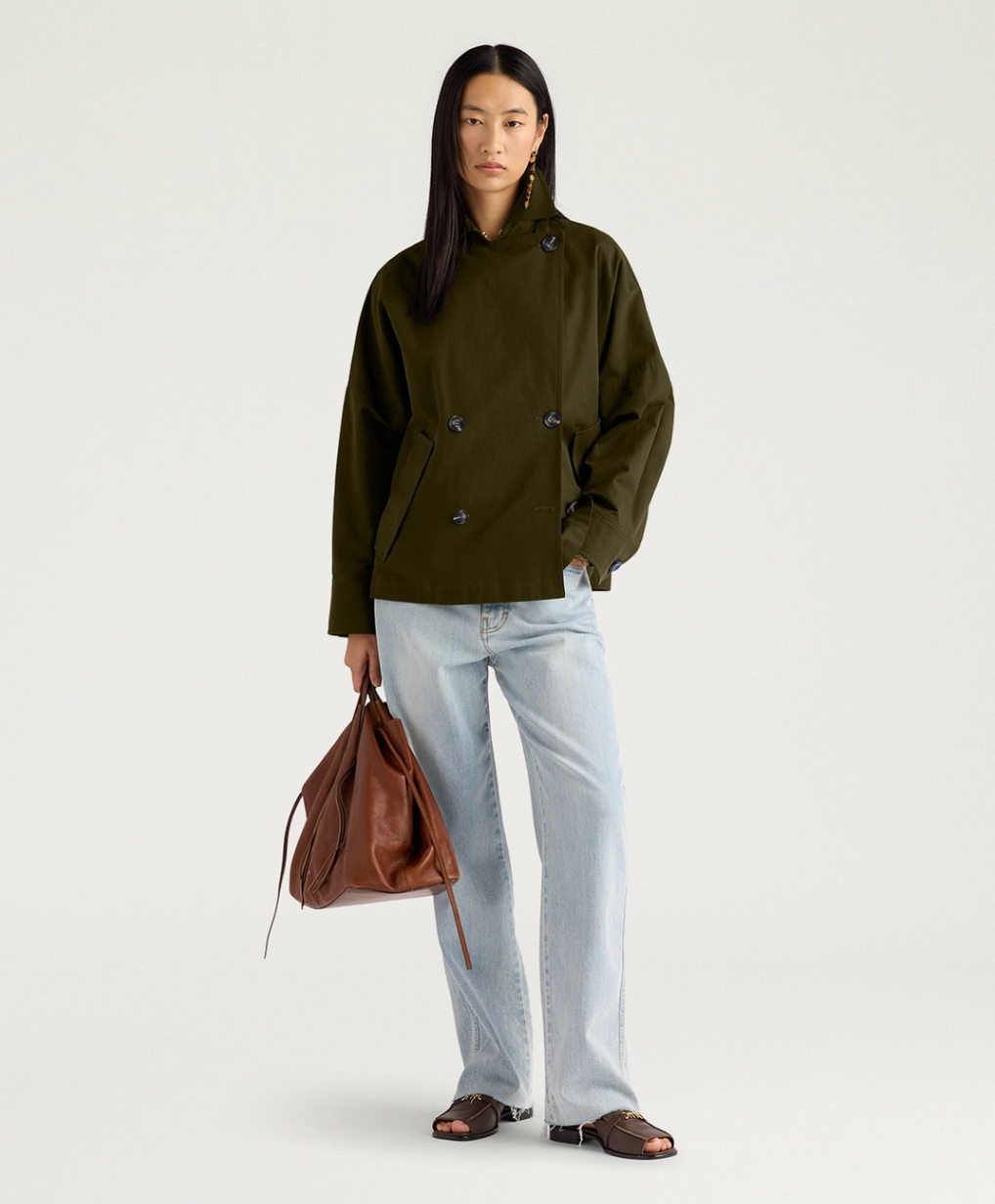 Manteau Jemez Vert Militaire - Momoni