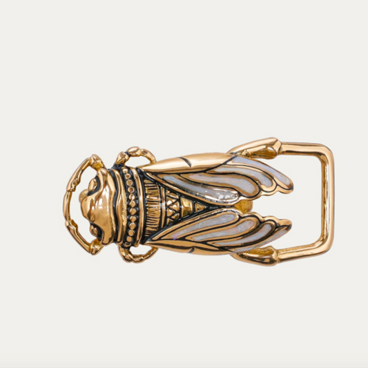 Boucle Ceinture Cigale Dorée - Claris Virot