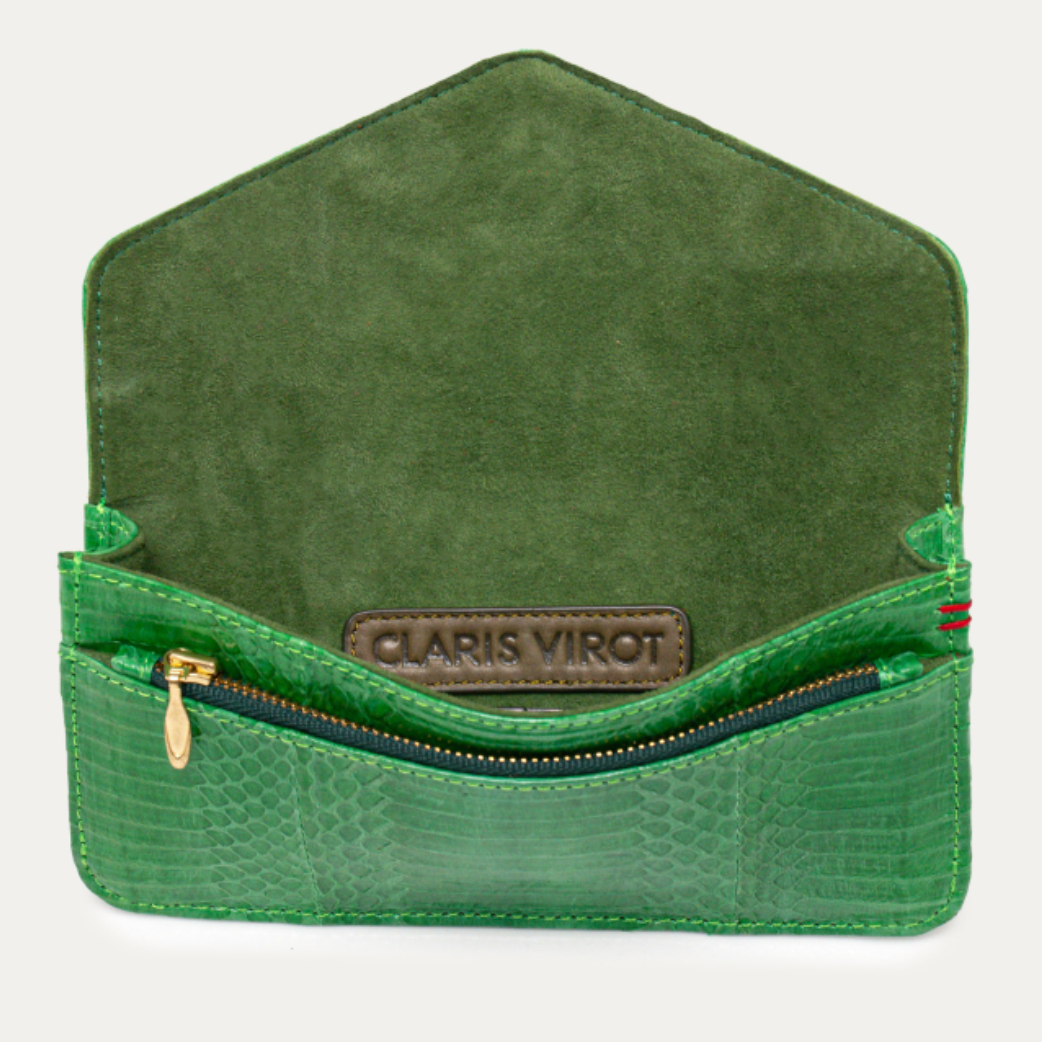 Portefeuille Long Alex Cobra Romarin - Claris Virot