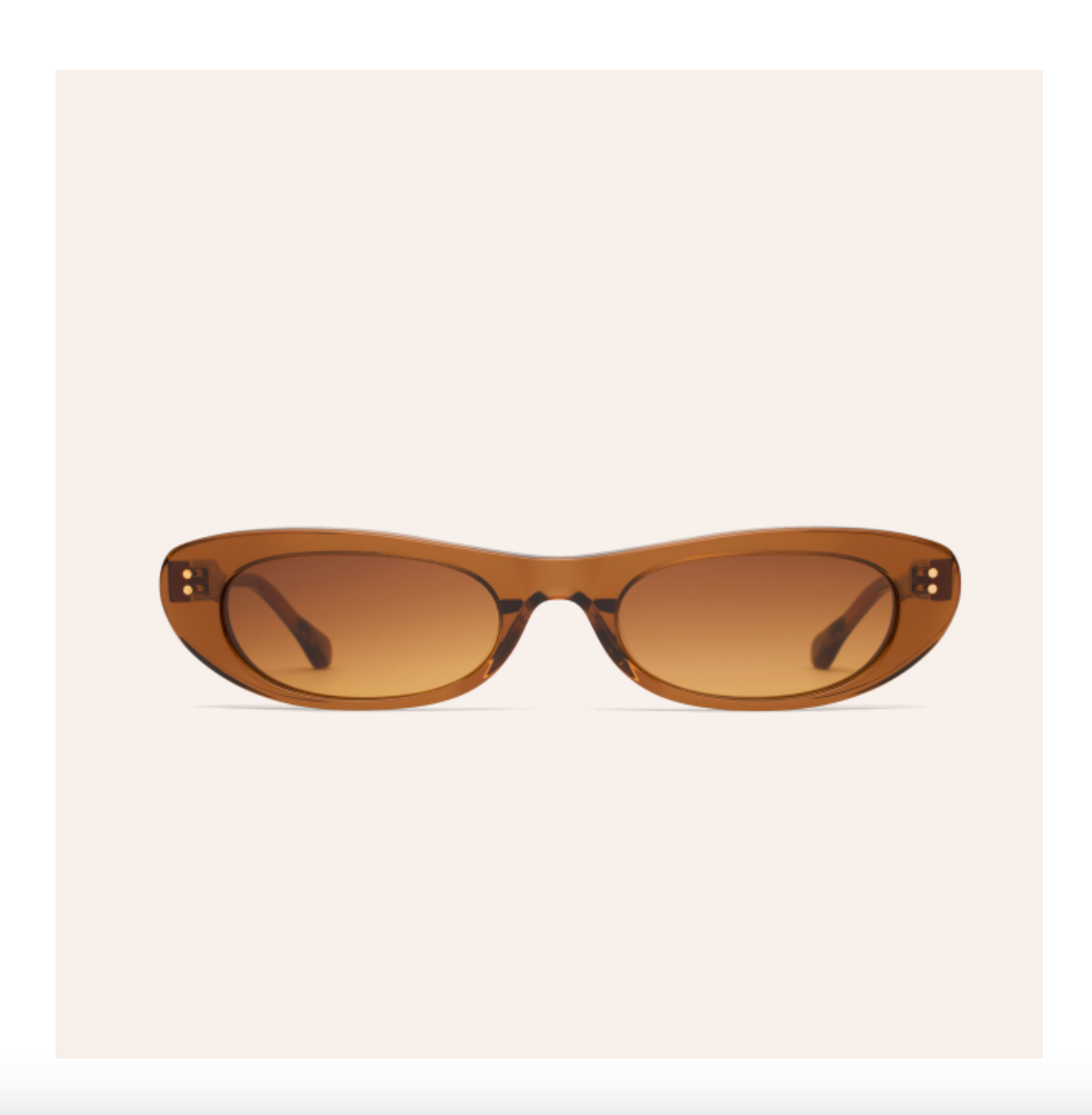 Lunettes de Soleil Kanawa Caramel - Claris Virot