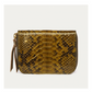 Portefeuille Python Mini Bob Dark Kaki - Claris Virot