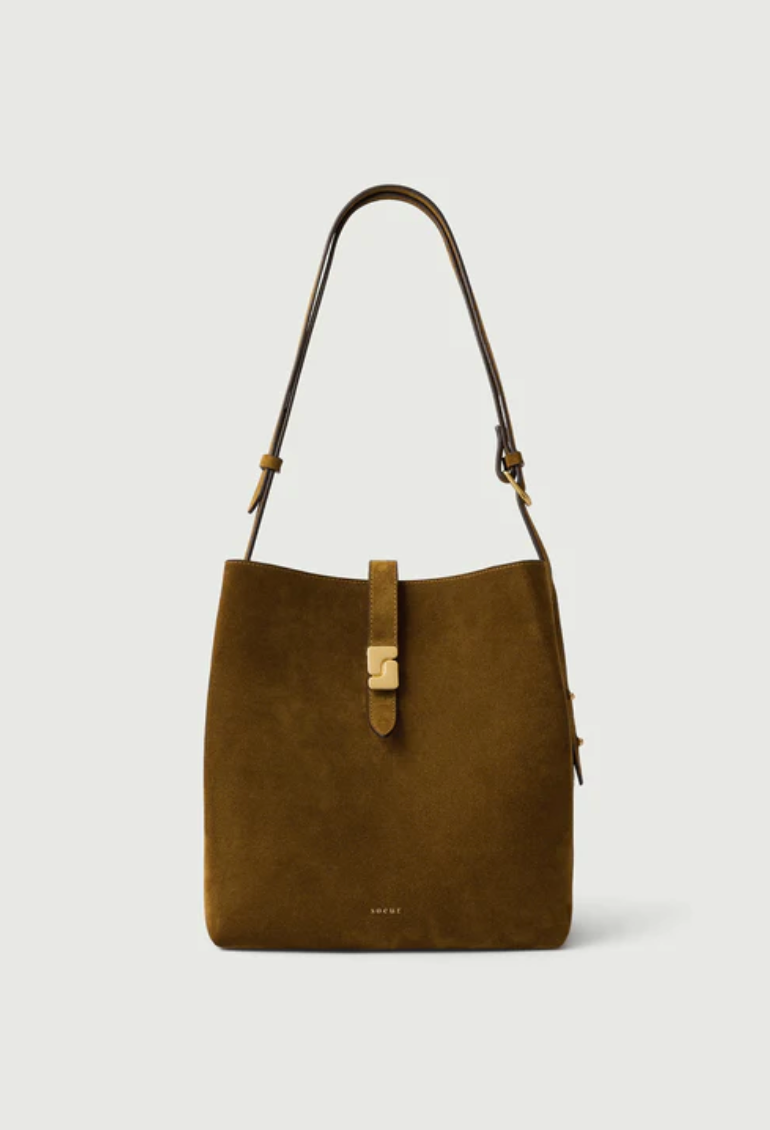 Sac Bello Croûte de Cuir Caramel - Soeur