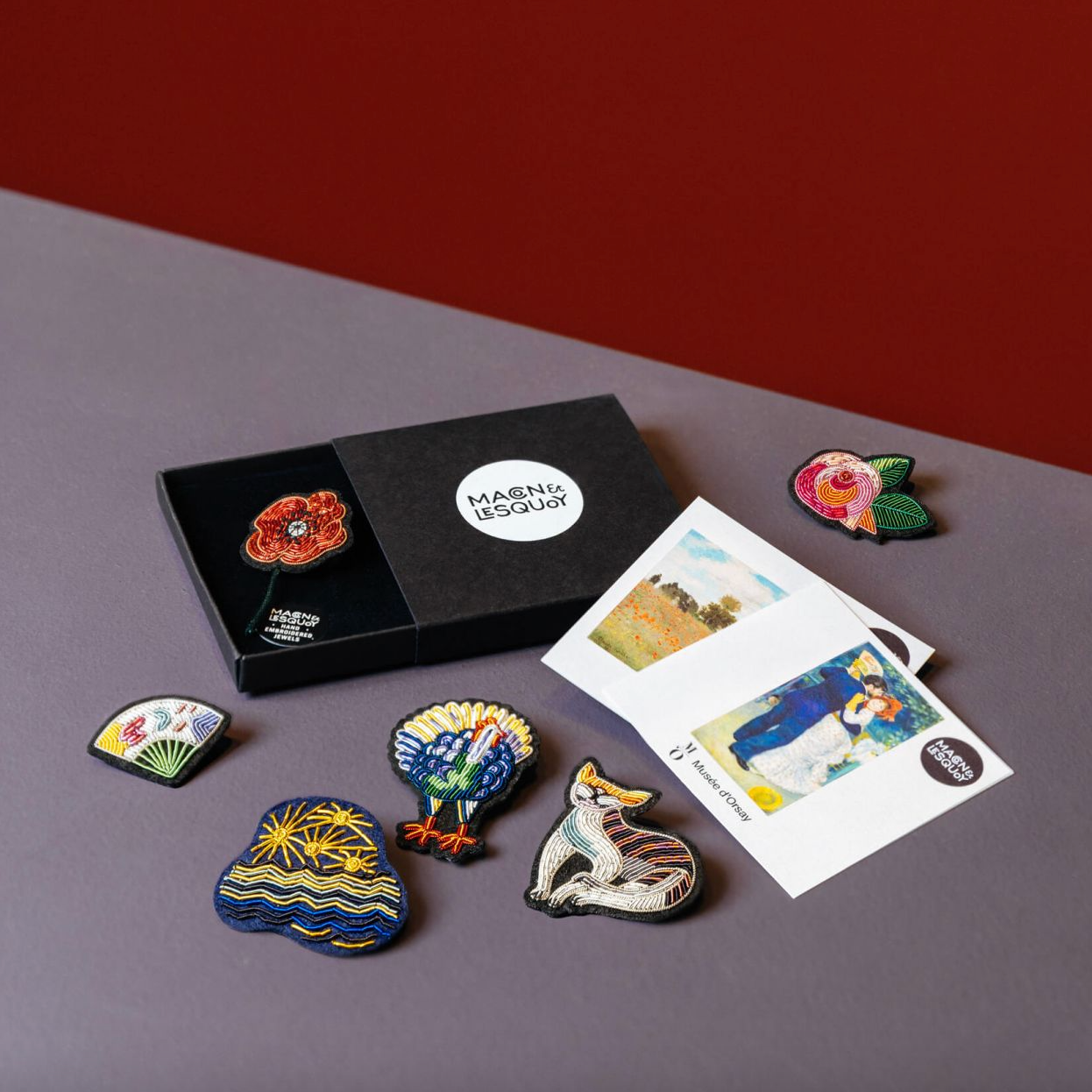 Broche La Rose d'Auguste - Macon & Lesquoy