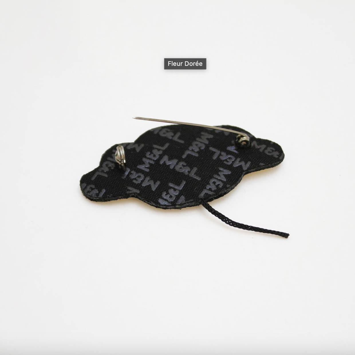 Broche Fleur Dorée - Macon & Lesquoy