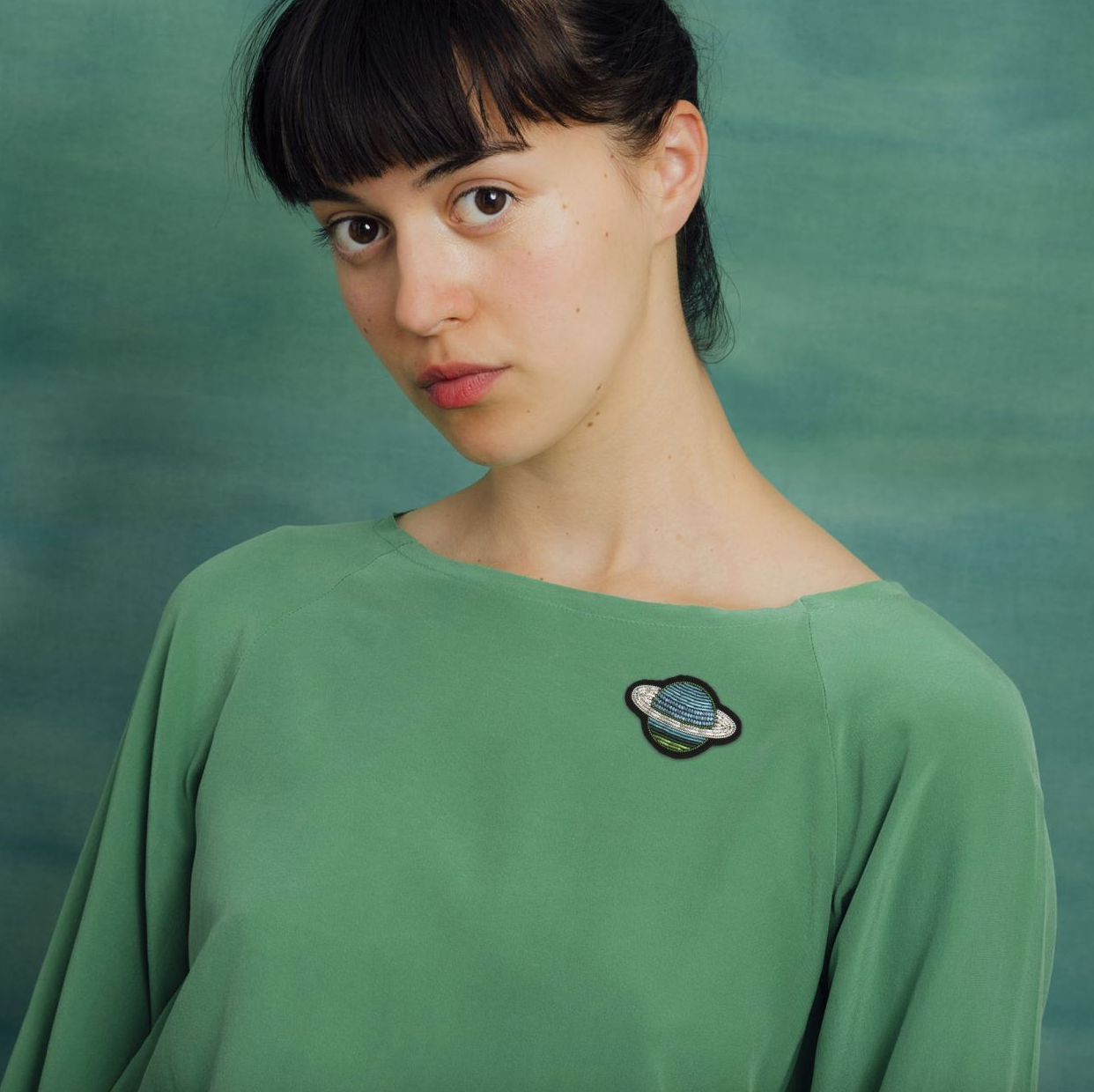 Broche Saturne - Macon & Lesquoy