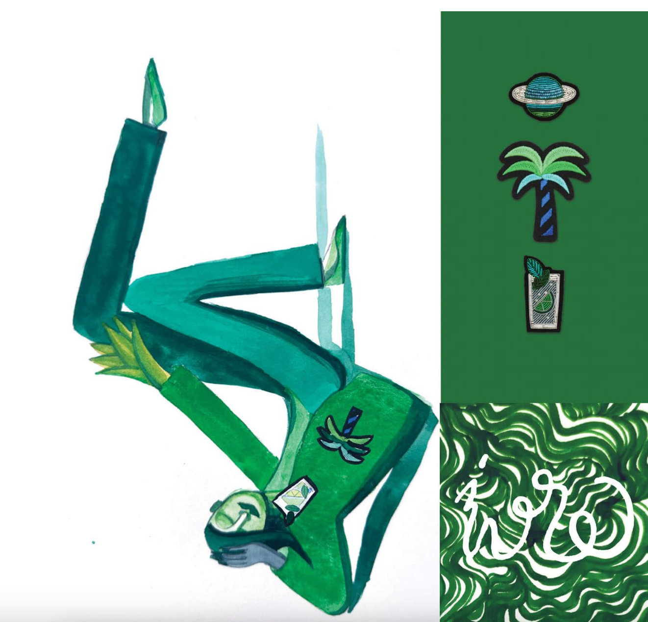 Broche Saturne - Macon & Lesquoy