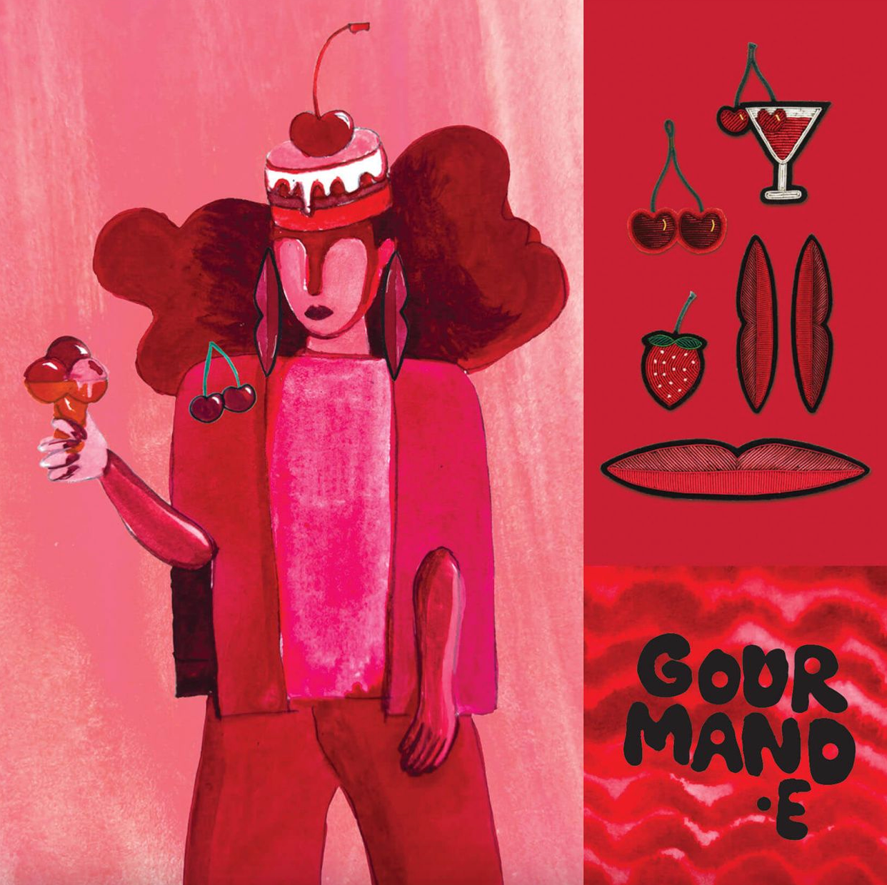 Broche Fraise Gourmande - Macon & Lesquoy