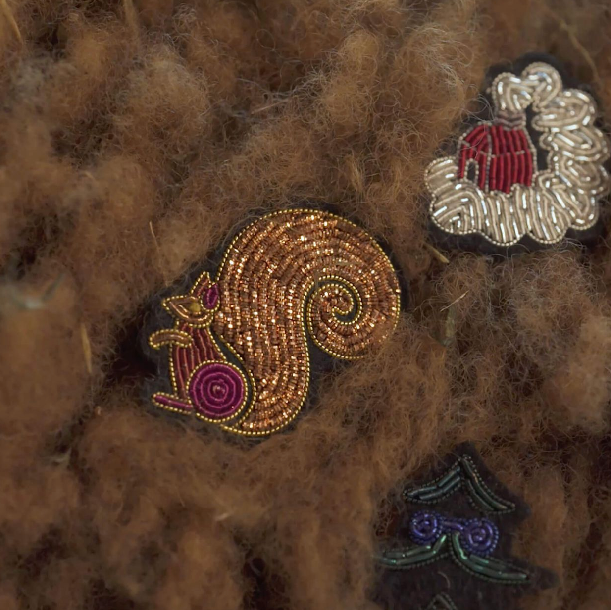 Broche Écureuil Panache - Macon & Lesquoy