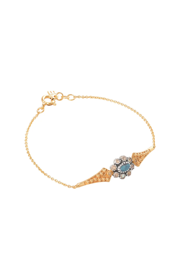 Bracelet Anne Chaine Labradorite - Dorothée Sausset
