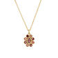 Collier 9 Planètes Rhodolite Garnet - Dorothée Sausset