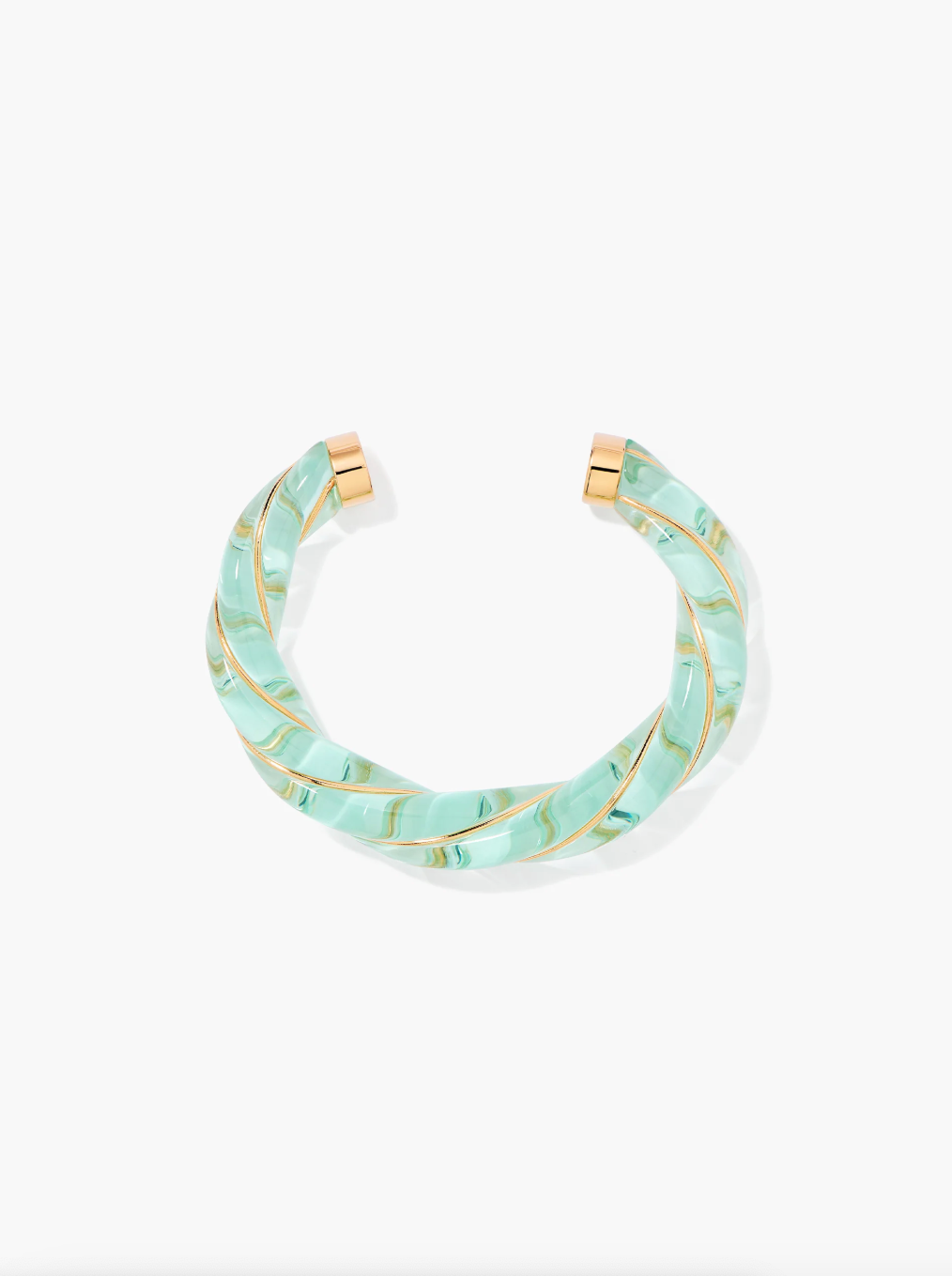 Jonc Diana Translucide Vert - Aurélie Bidermann