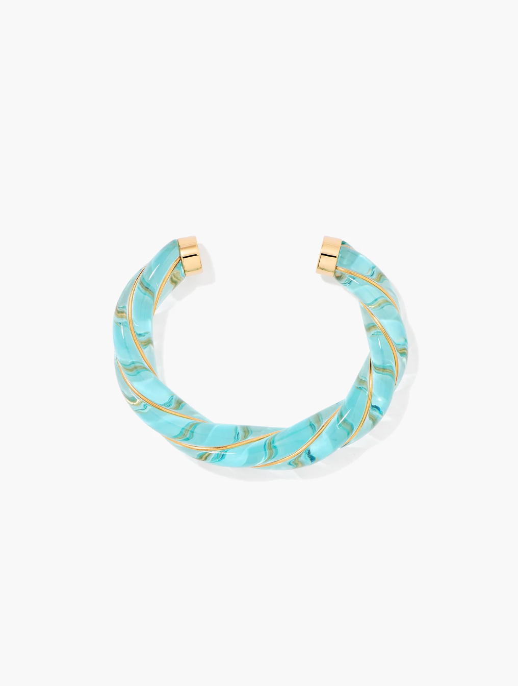 Jonc Diana Translucide Bleu Ciel - Aurélie Bidermann
