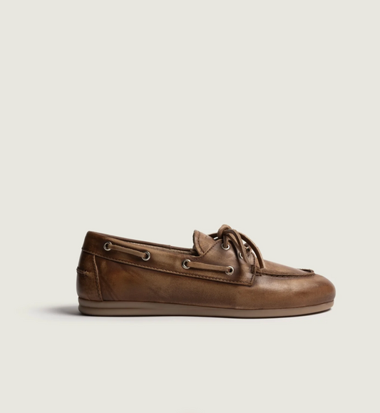 Boat Loafer Brushed Brown - Posa