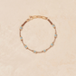 Bracelet Tiare Zircons Bleus - Tityaravy