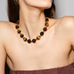 Collier Sherkan Oeil de Tigre