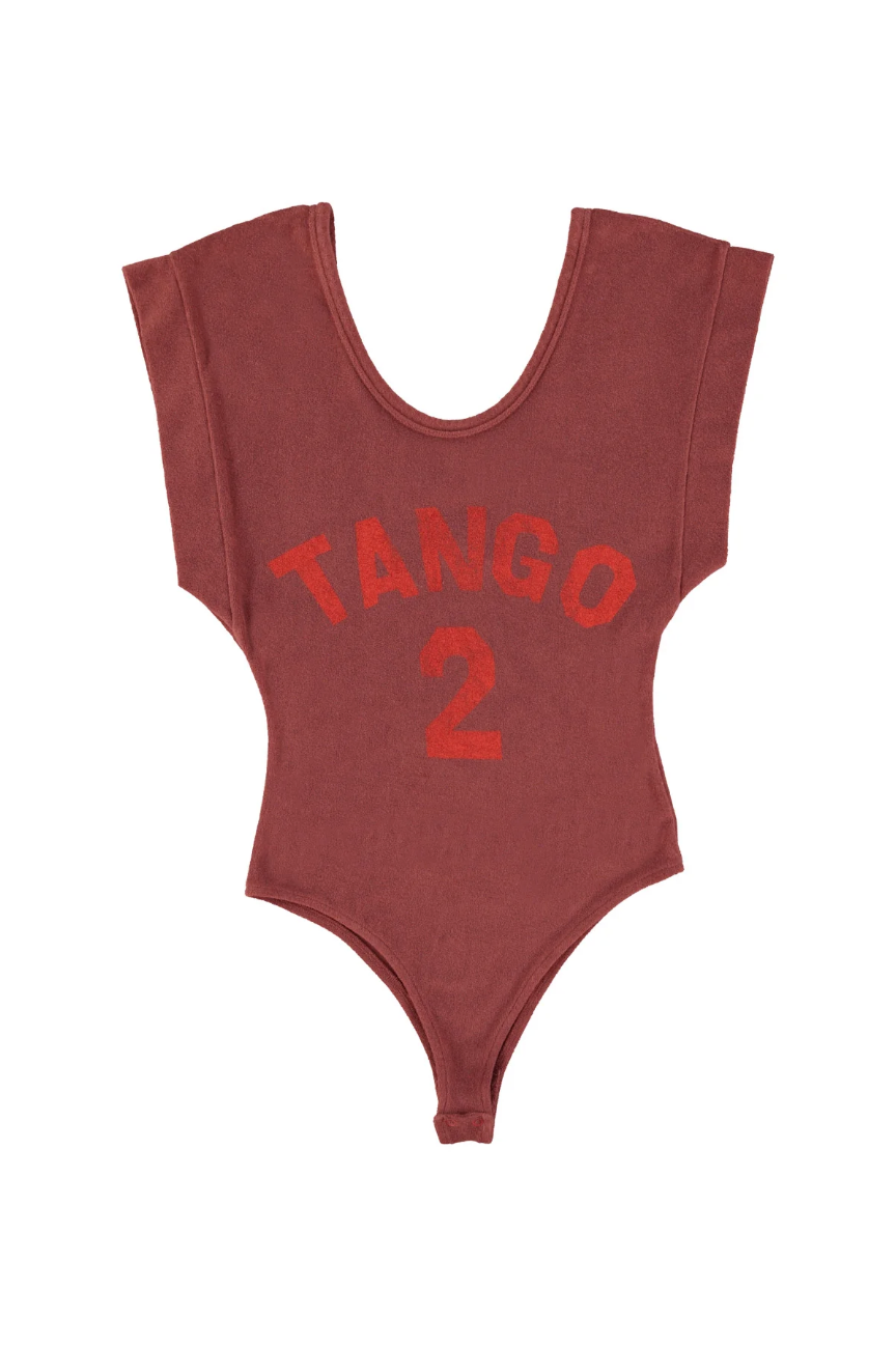 Bodysuit Bordeaux "2 Tango" Print - Sisters Department