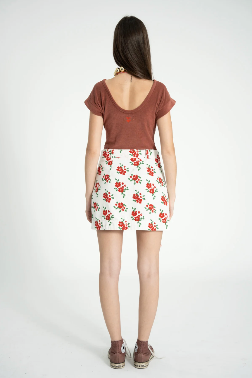 Bodysuit Bordeaux "2 Tango" Print - Sisters Department
