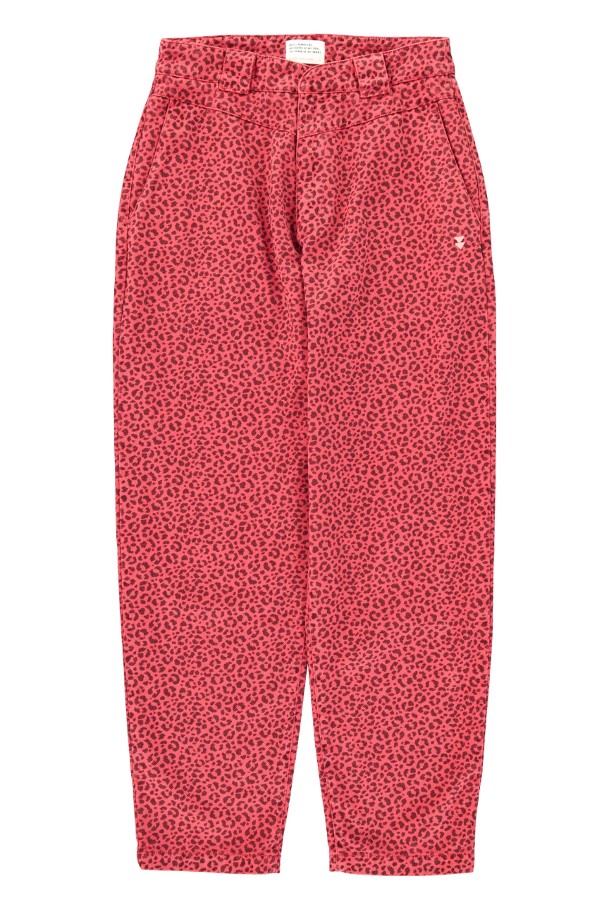 Trousers Pink W/ Animal Print - Sisters Department