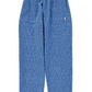 Pantalon Imprimé Animal Bleu