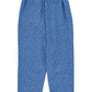 Pantalon Imprimé Animal Bleu