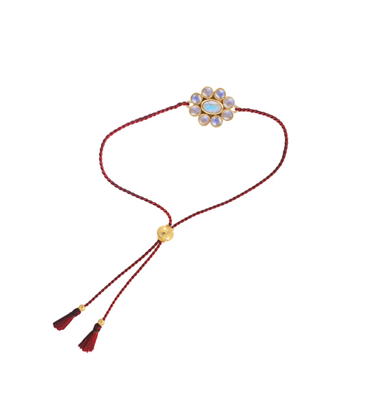 Bracelet 9 Planètes Moonstone - Dorothée Sausset