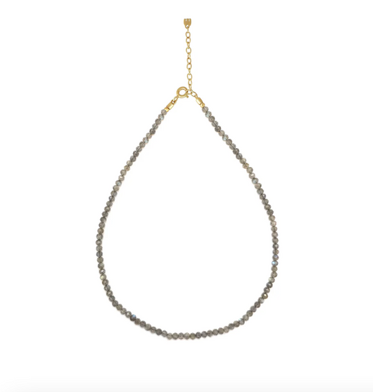 Collier Pierres Labradorite - Dorothée Sausset