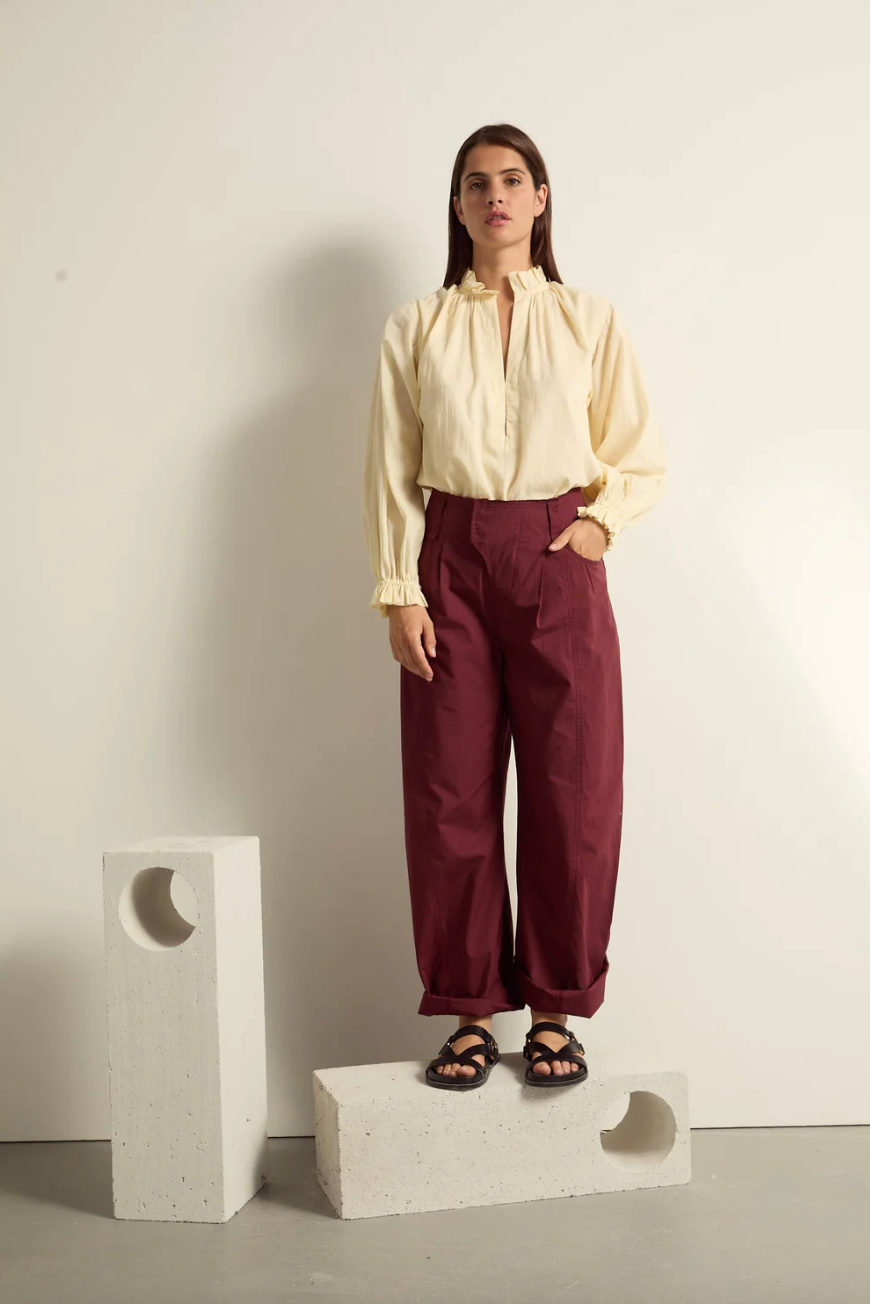 Blouse Sapho Butter - Mare di Latte