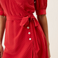 Robe Rosalina Plumetis - Rouje