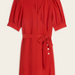 Robe Rosalina Plumetis - Rouje