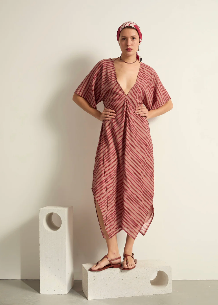 Robe Suzanne Linea Dusty Pink