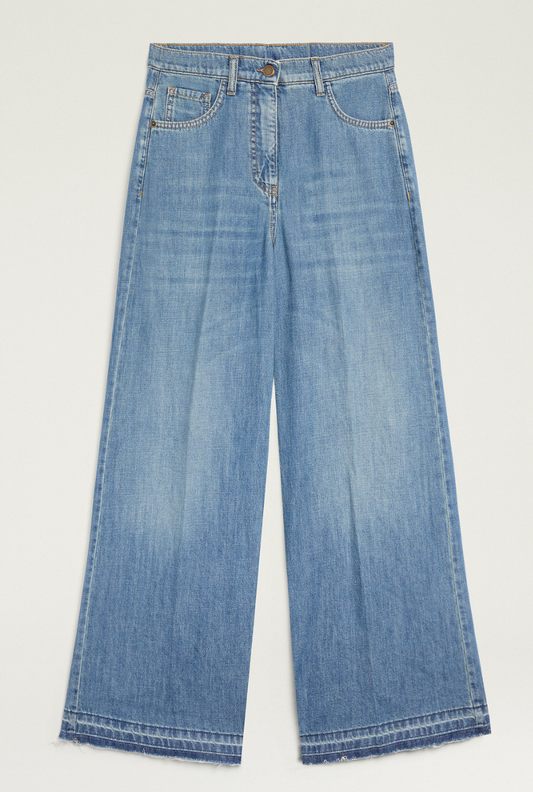 Pantalon Aoki Denim Stone Washed - Momoni