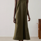Robe Emna Asymétrique Kaki - Soeur