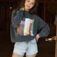 Sweat-Shirt Batcut Bauhaus Gris - G. Kero