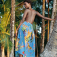Jupe Femme Luxe Bleu - G. Kero