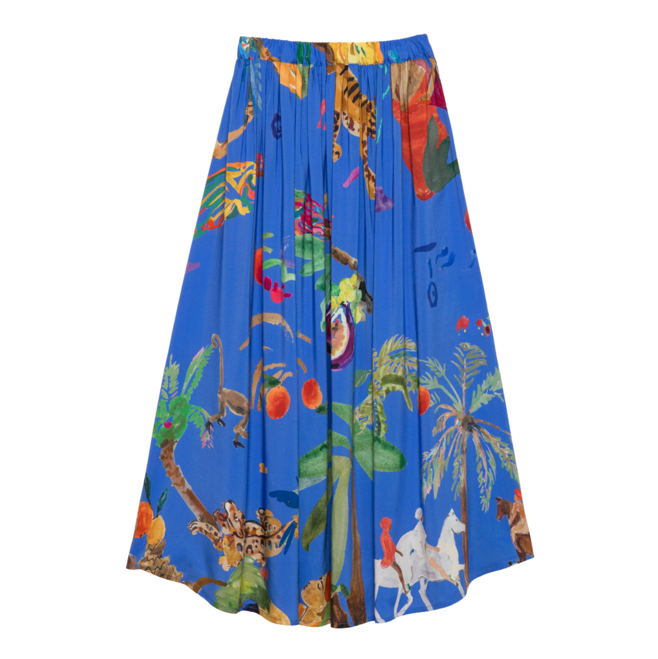 Jupe Femme Luxe Bleu - G. Kero