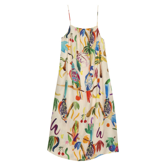 Robe Poppy Perruches - G. Kero