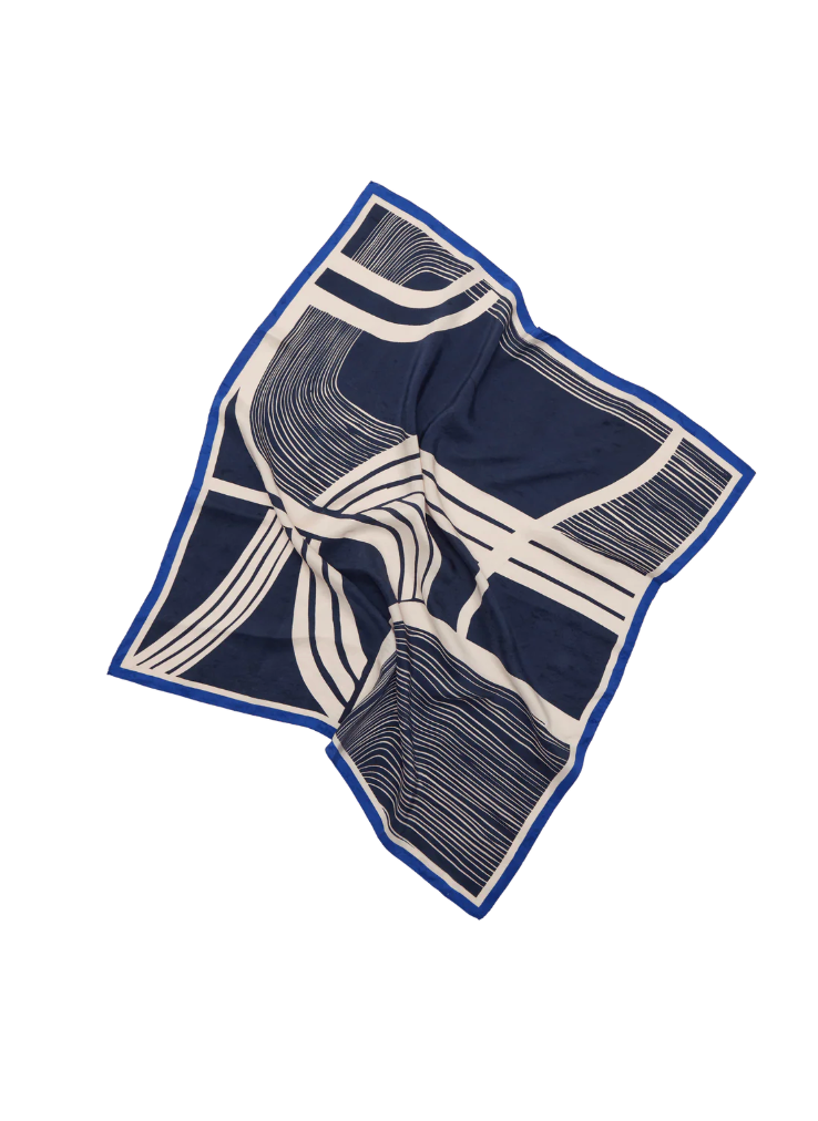 Bandana Carousel Ink Blue - Mare di Latte