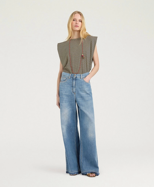 Pantalon Aoki Denim Stone Washed - Momoni