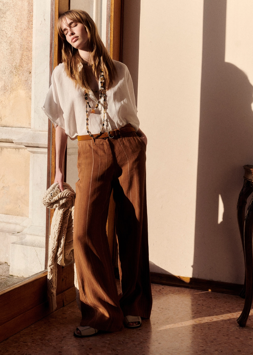Pantalon Romero Terre de Sienne - Momoni