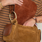 Sac Marine Cuir Tabac - Claris Virot