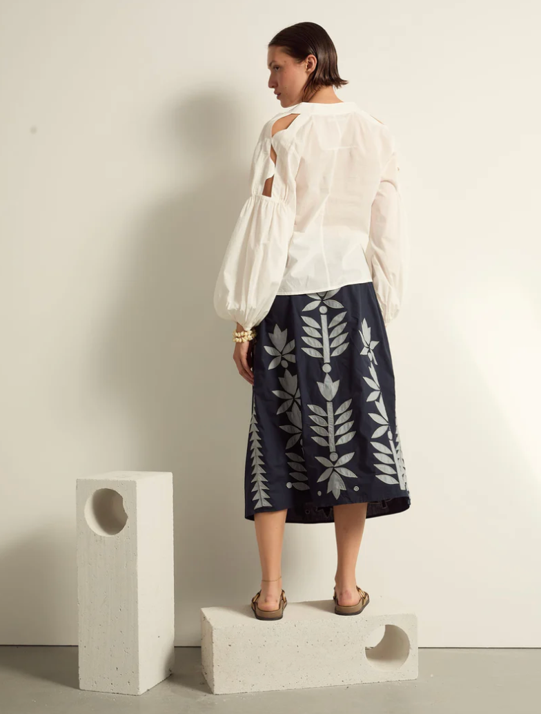 Blouse Francesca White - Mare di Latte